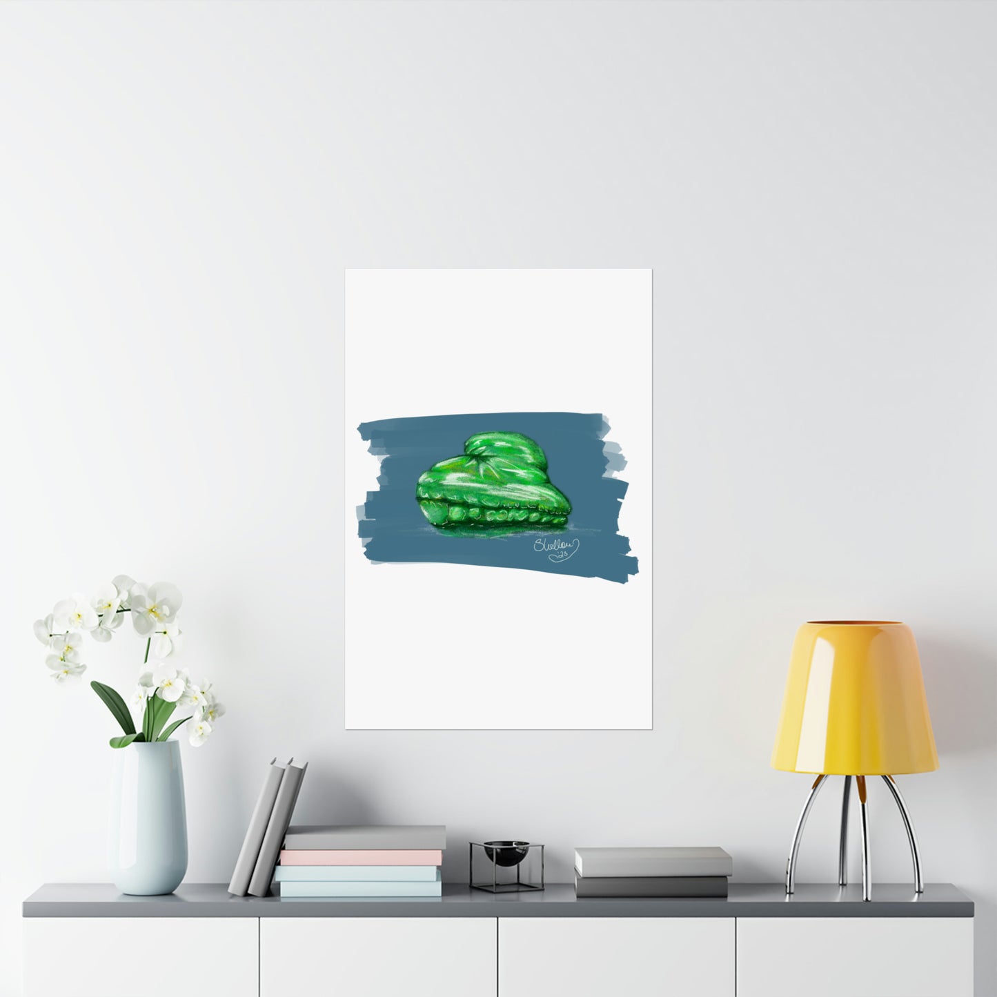 Balloon Heart Matte Vertical Posters