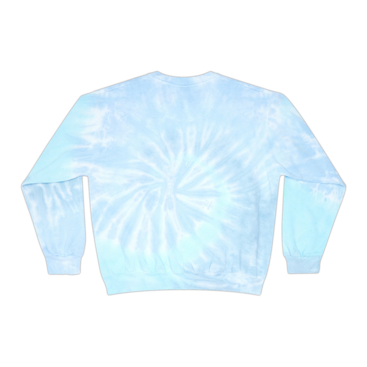 Ship in harbor Unisex Tie-Dye Sweatshirt