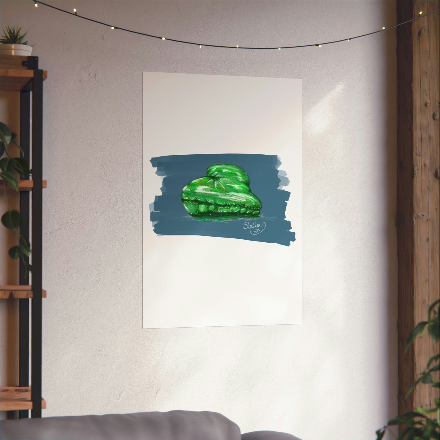 Balloon Heart Matte Vertical Posters